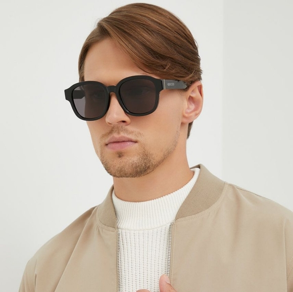 NEW GUCCI UNISEX SUNGLASSES GG1140SK 001 BLACK GUCCI EYEWEAR - Picture 9 of 11